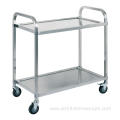 Stainless Steel Sturdy Utility Cart With Wheels